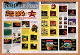 1996 Mario RPG End Game Strategy Original Advertisement / Retro Promo vr6