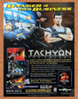 Tachyon The Fringe PC Original 2002 Ad Authentic Bruce Campbell Video Game Promo