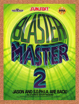 1993 Blaster Master 2 Genesis Original Advertisement / Retro Promo v1