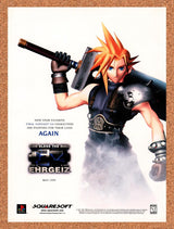 1999 Ehrgeiz PS1 Original Advertisement / Retro Promo v1