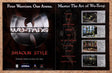 1999 Wu-Tang Shaolin Style PS1 Original Advertisement / Retro Wall Art v2