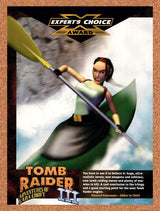 1999 Tomb Raider III Adventures Of Lara Experts Choice Award Original Ad vr2