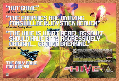 1996 The Hive PC Original Advertisement / Retro Promo v3