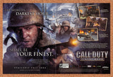 2004 Call Of Duty Finest Hour GameCube Original Advertisement / Retro Promo v1