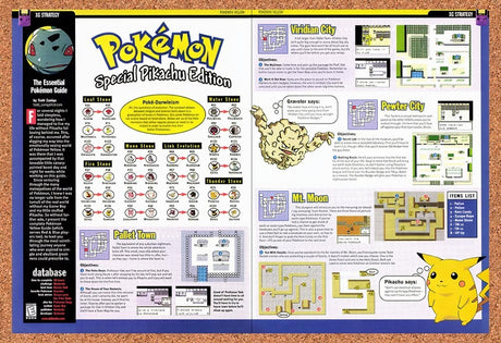 1999 Pokemon Special Pikachu Edition GBC Guide Original Ad / Promo vr2