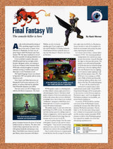 1998 Final Fantasy VII Now On PC Original Advertisement / Retro Promo vr10