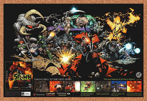 Spawn In The Demon's Hand Dreamcast Original 2000 Ad Authentic Sega Promo