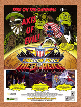 2005 Freedom Force Vs The 3rd Reich PC Original Ad / Retro Wall Art v2