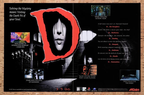 1996 D Saturn Original Advertisement / Retro Wall Art v2