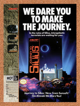 1990 Journey To Silius NES Original Advertisement / Retro Wall Art v1