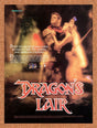 1991 Dragons Lair Game Boy Original Advertisement / Retro Wall Art v1
