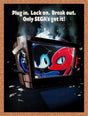1994 Sonic & Knuckles Plug In Lock On Original Advertisement / Retro Promo v1