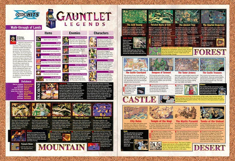 1999 Gauntlet Legends Mountain & Desert Original Advertisement / Retro Promo vr1