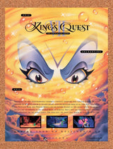 1994 King's Quest VII The Princeless Bride PC Original Advertisement / Promo v2