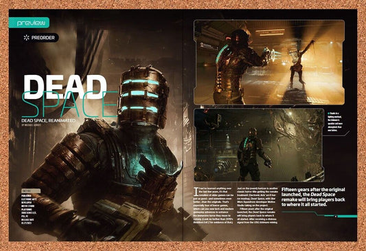 Dead Space Remake PS5 Original 2022 Ad - Video Game Preview Display Promo