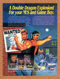 1992 Double Dragon NES Original Advertisement / Retro Wall Art v4