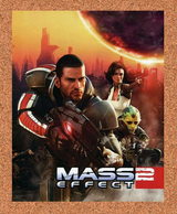 Mass Effect 2 Xbox 360 Original 2012 Ad Authentic Video Game Promo