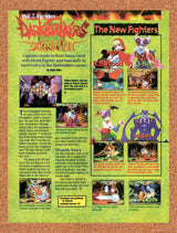 1997 Darkstalkers Jedah's Damnation Arcade Original Advertisement / Promo vr1