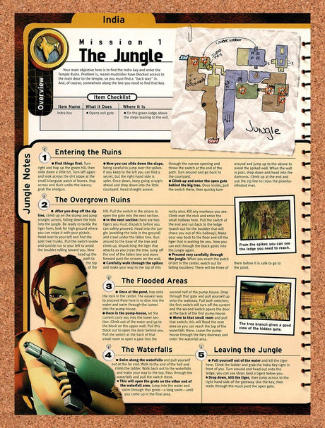 1999 Tomb Raider III Adventures Of Lara Mission 1 The Jungle Original Ad vr3