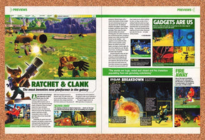 2002 Ratchet & Clank PS2 Original Advertisement / Retro Promo vr2
