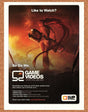 1UP Network PC Original 2010 Ad Authentic Online Video Game News Guides Promo
