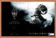 2011 Elder Scrolls V Skyrim Xbox 360 Original Advertisement / Retro Wall Art v2