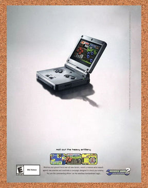 Nintendo Game Boy Advance SP Original 2005 Ad Authentic Video Game Promo