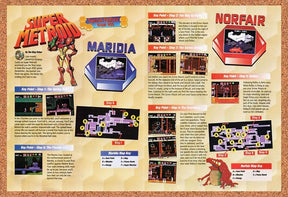 1994 Super Metroid SNES Original Advertisement / Retro Wall Art v3