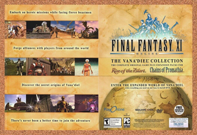 Original 2006 Final Fantasy 11 Online Vanadiel PC Ad - Video Game Art Promo