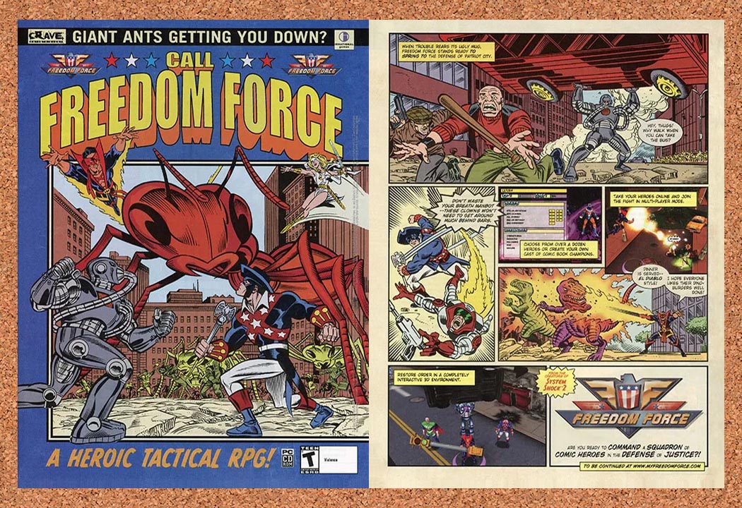 2004 Freedom Force PC Original Ad