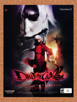2004 Devil May Cry 2 PS2 Original Ad v3