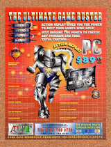 1994 Action Replay Ultimate Game Buster PC Game Codes Original Ad v1
