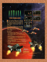 1994 Wing Commander Armada PC Original Ad v1