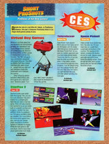 1995 Virtual Boy CES Review Original Ad v3
