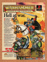 1996 Warhammer Shadow Of The Horned Rat PS1 Original Ad